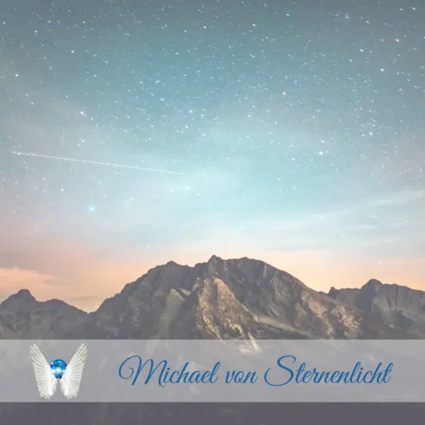 Sternenhimmel mit Bergen michael von sternenlicht Abendhimme mit Bergen michael von sternenlicht